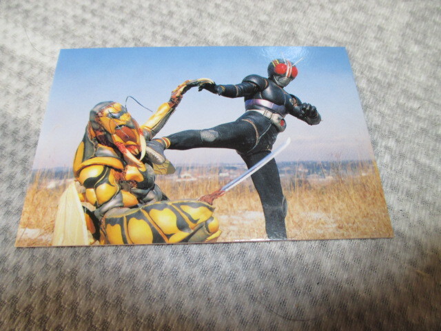 カルビー仮面ライダーカードR ★ 288 仮面ライダーBLACK vs ツルギバチ怪人拍卖