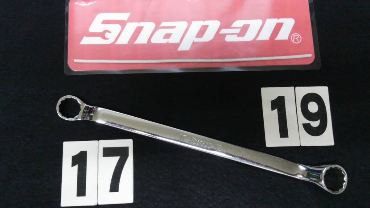 <03097> スナップオン Snap-on めがねレンチ XBM1719 旧ロゴ アンダーライン USA拍卖