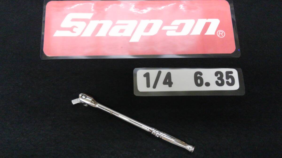 <03097> スナップオン Snap-on ブレーカーバー スピンナハンドル TM10 6.4 1/4 USA拍卖