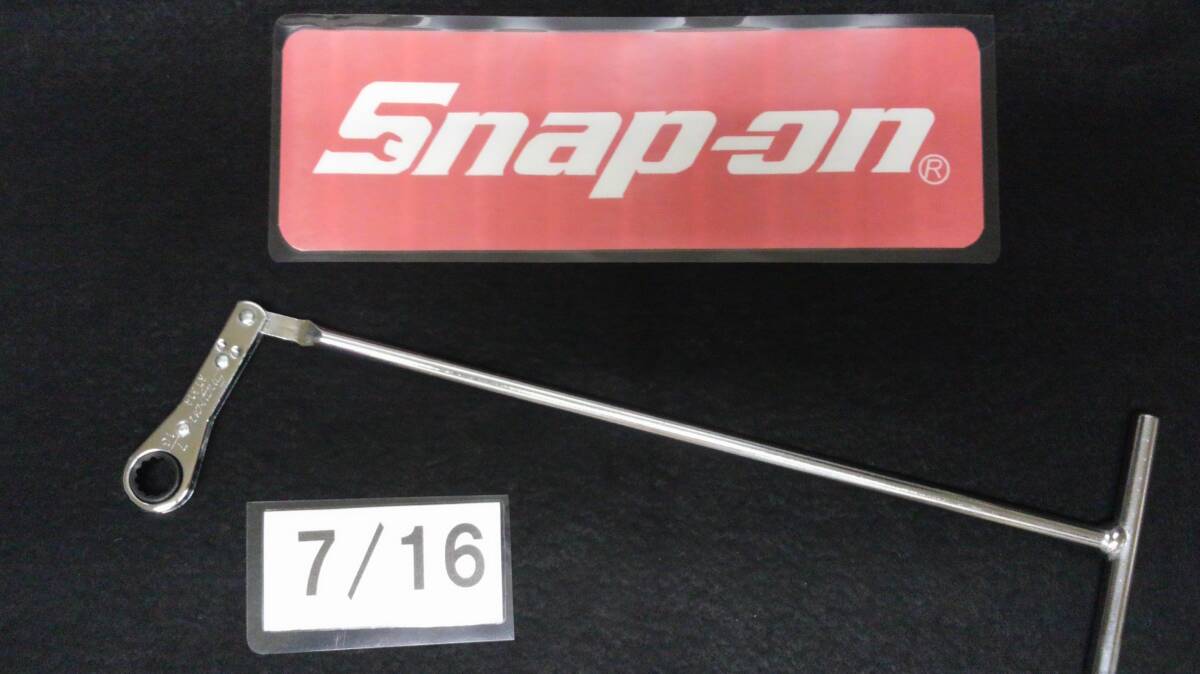 <05097> スナップオン Snap-on Tハンドルラチェット RTB14 7/16 未使用 USA拍卖