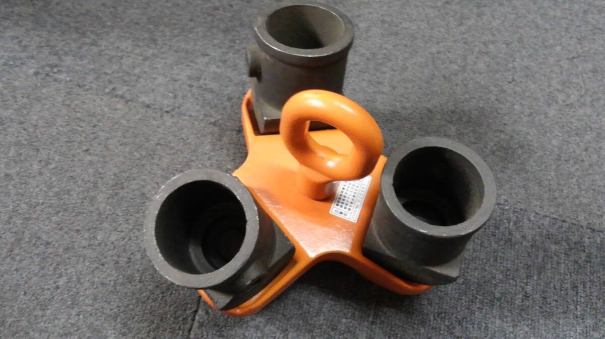 <06097> タコマン 三脚ヘッド 1トン チェーンブロック吊り下げ 未使用拍卖