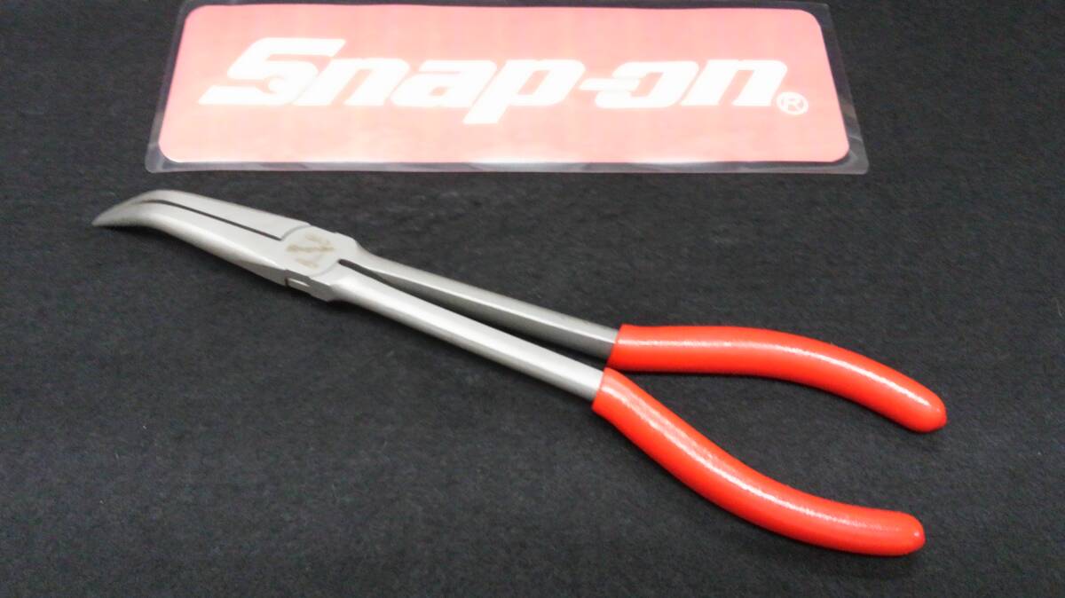<06097> スナップオン Snap-on ロングノーズプライヤー 411BCP 未使用 USA拍卖