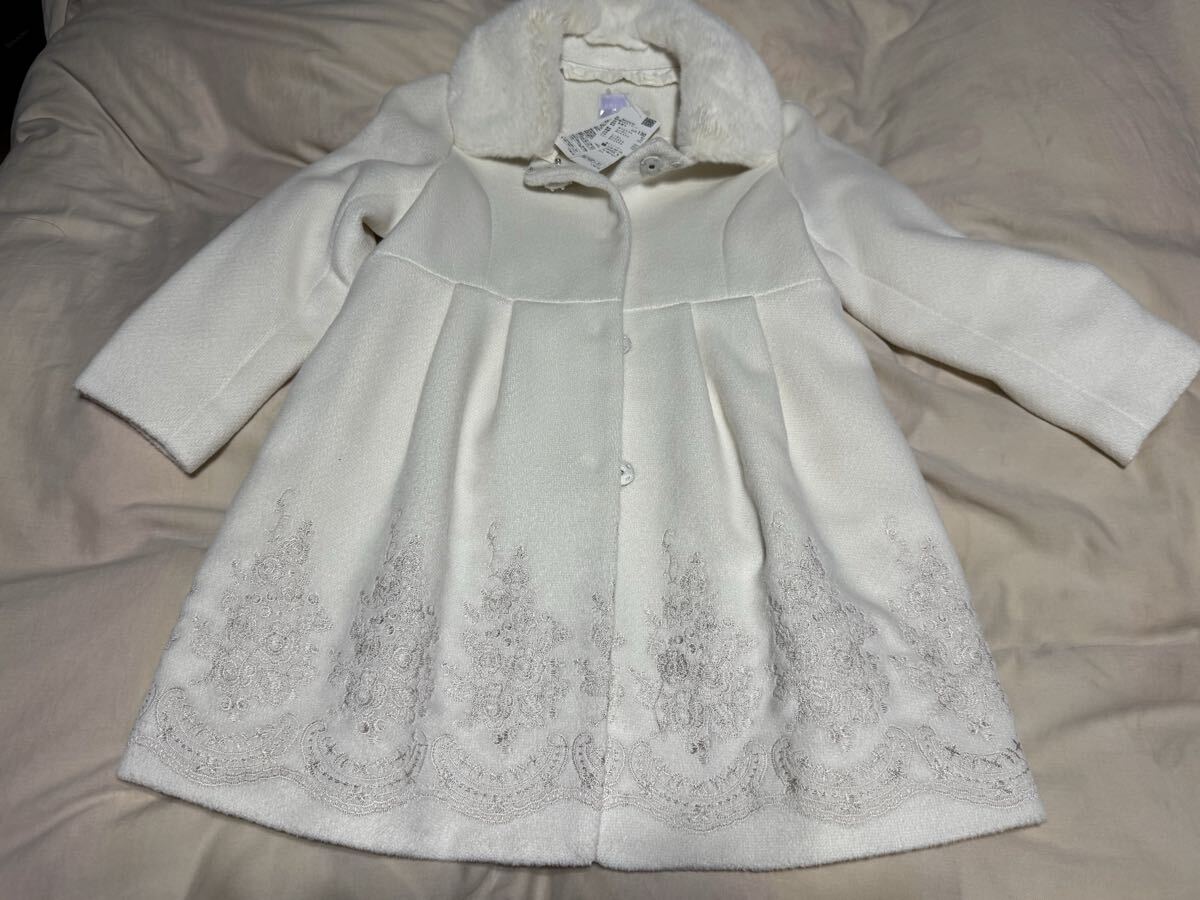 ★アクシーズファム★キッズ★130★新品未使用★タグ付き★プリンセスコート★オシャレ★ファー付き★拍卖