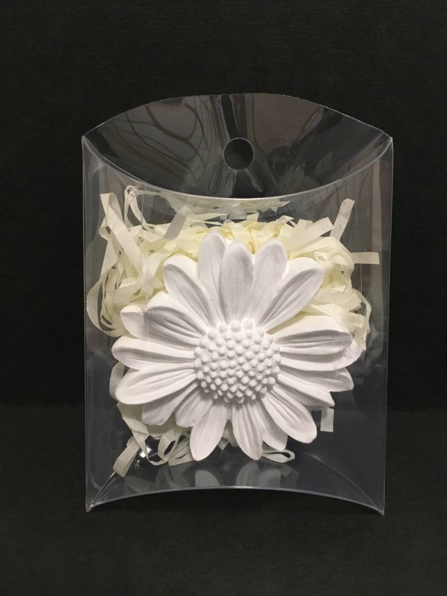 アロマストーン☆彡 マーガレットヘッド ホワイト☆ フラワー AROMA STONE 新品未開封品拍卖