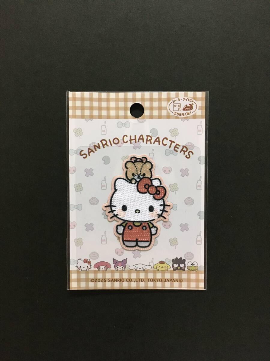 SANRIO/サンリオ サンリオキャラクターズ ワッペン☆彡 ハローキティ☆ 刺繍 シール アップリケ 新品未開封品 HELLO KITTY拍卖