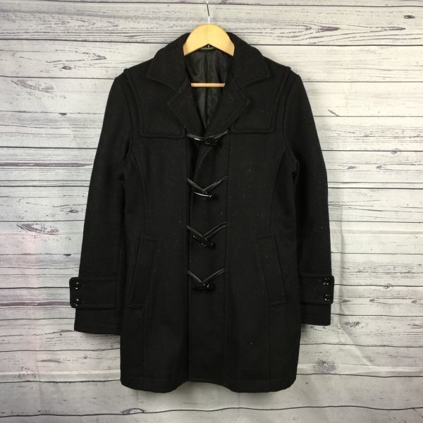 HIGH STREET/ハイストリート★ダッフルコート/アウター【M/黒】トグル/メンズ/ミディアム丈◆BA50-B3拍卖