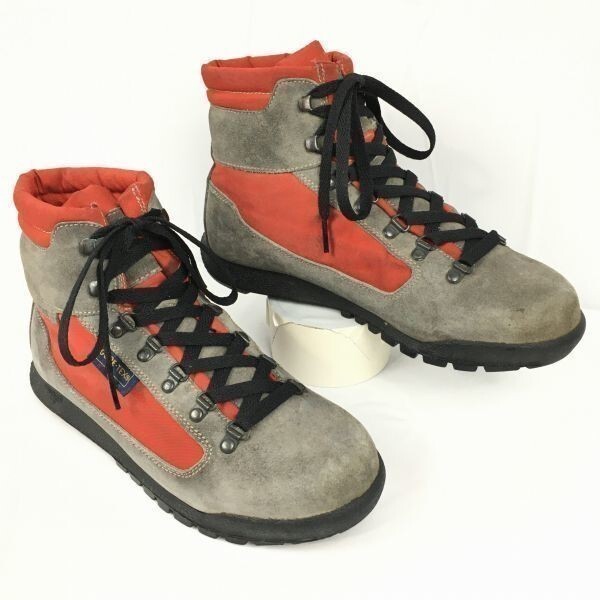ASOLO SPORT GORE-TEXゴアテックス 登山/トレッキングブーツ size5/23.5-24.0程度 グレー×赤   Boots/Shoes〕菅No.WA157拍卖