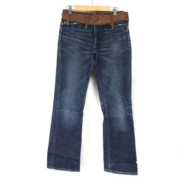 90s復刻?/BIG E★バレンシア工場/USA製/リーバイス/Levi's 517★リメイク済/デニムパンツ【メンズW29 L32】ビッグE/Trousers◆cBH443拍卖