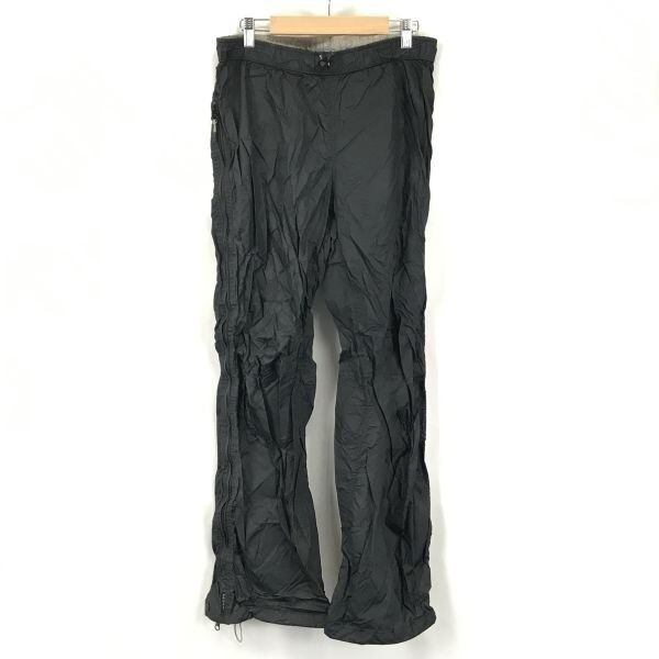 HAGLOFS/ホグロフス★ウィンドブレーカーパンツ【Mens size -S/股下75cm/黒/Black】アウトドア/トレッキング/Pants/Trousers◆BG995拍卖