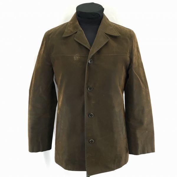 日本製★トルネード マート★コットンブルゾン/アウター【M/茶系】内ポケット/センターベント/TORNADO MART/Made in Japan◆BC110W拍卖