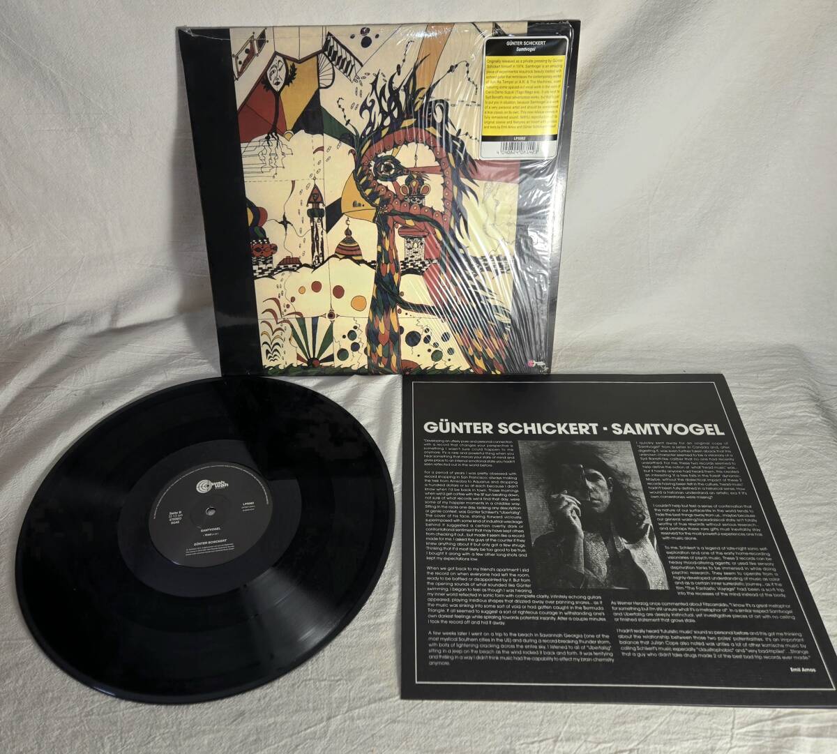 ★激希少盤! 限定再発 クラウトロック名盤★ Gunter Schickert - Samtvogel 限定リマスター LP レコード ギュンター・シッカート サイケ拍卖