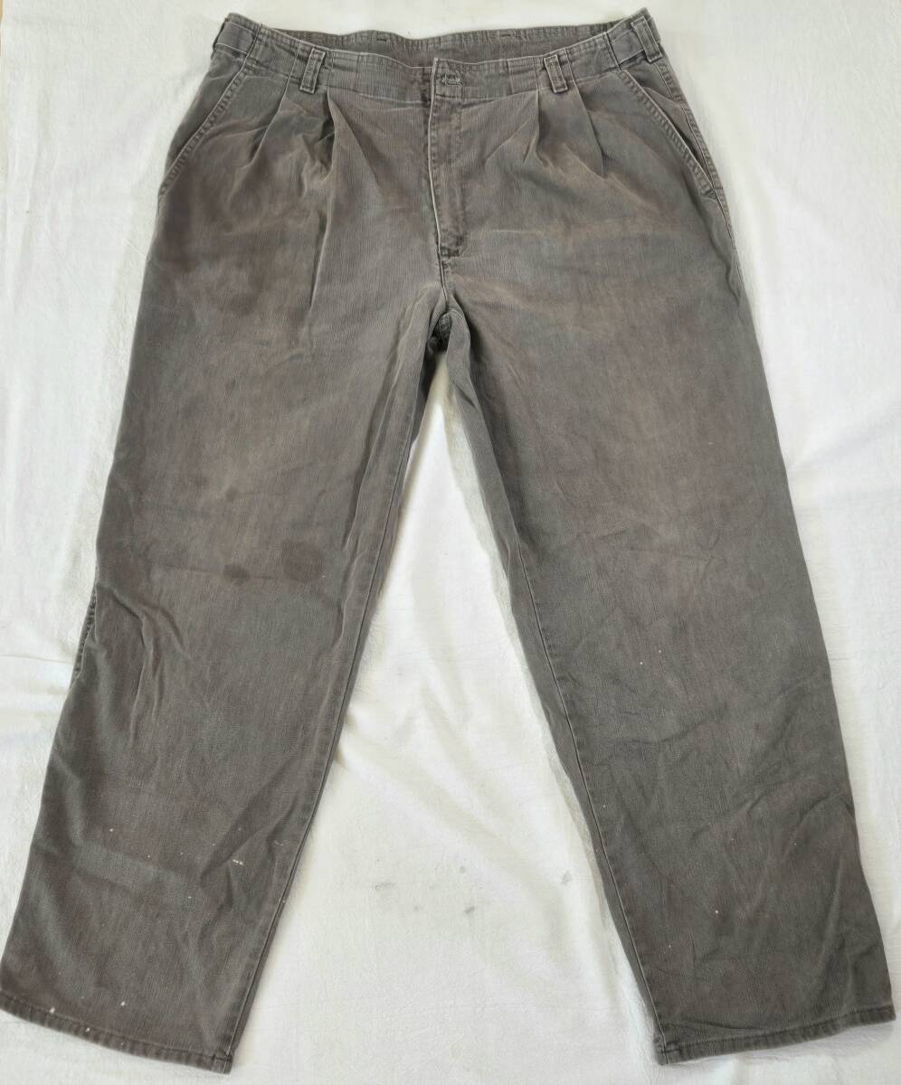 ★Dockers ドッカーズ Levi's リーバイス★ チノパン ブラウン系 ワークパンツ 古着 90s~ 表記無し ウエスト 86cm 拍卖