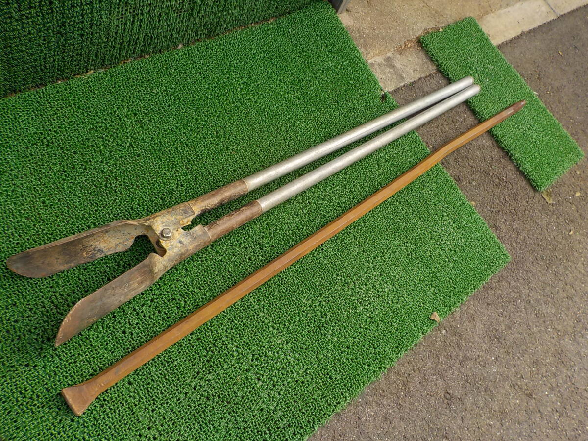 d547★像印 穴掘りスコップ テコ鉄棒 ポール穴掘り 電工 ホールディガー (ヤマト200サイズ)拍卖