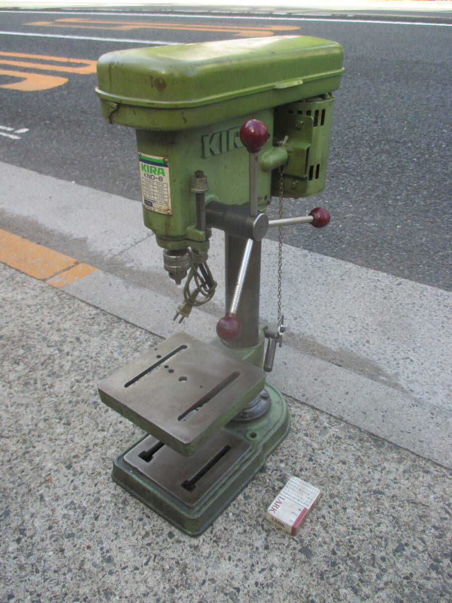 v334★キラ 6.5mm ボール盤 KNDー8 100V200w拍卖