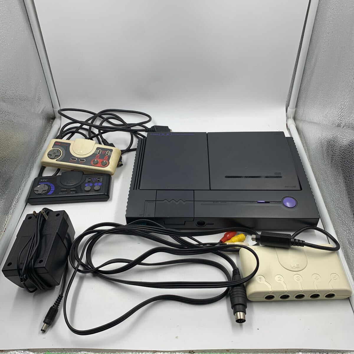 【S.T093】PCエンジン DUO本体 付属品全てあり コントローラー2台 拍卖