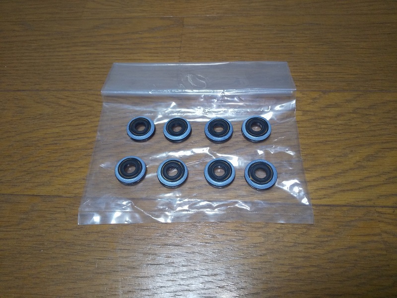 送料無料 AE86 タペットカバー シーリングワッシャー 8個 純正 新品 トヨタ レビン トレノ TRUENO LEVIN カムカバー ヘッドカバー 4AG拍卖