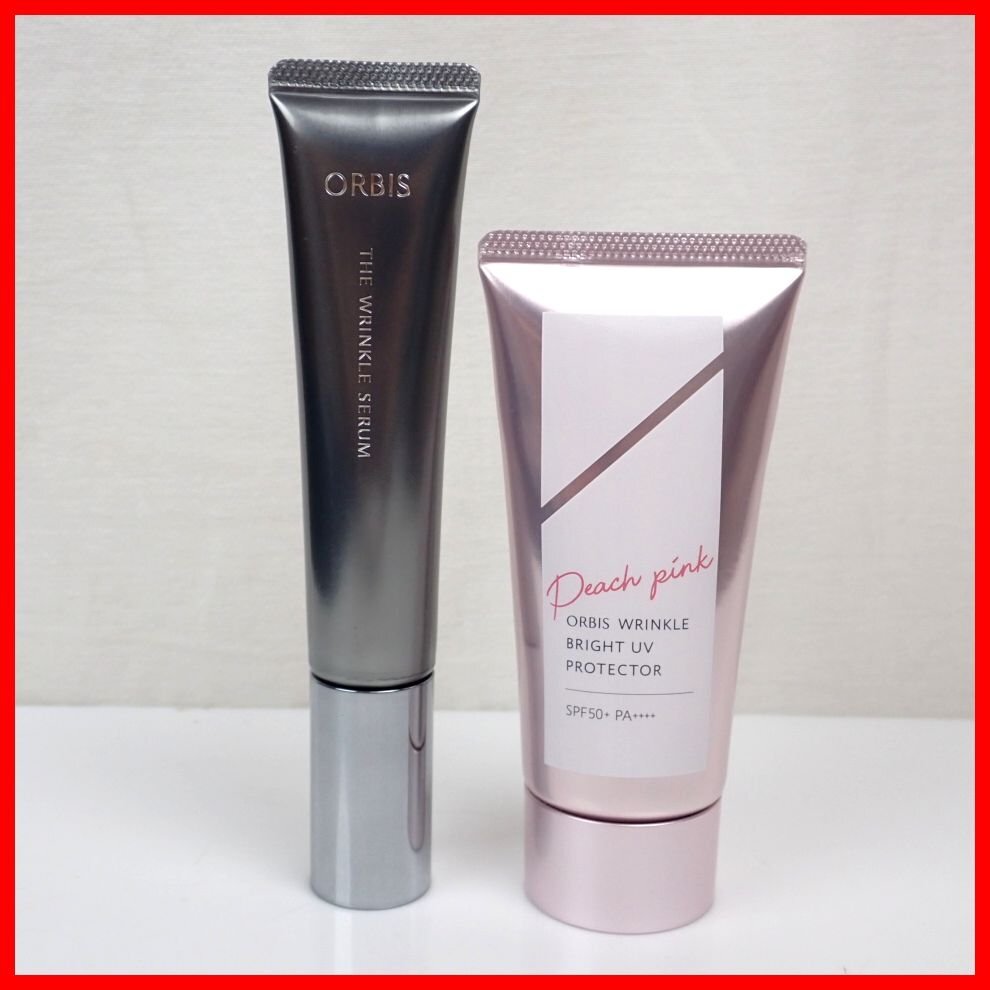★新品 ORBIS/オルビス ザ リンクルセラム 30g + リンクルブライトUVプロテクター ピーチピンク 50g/スキンケアコスメ&2100000545拍卖