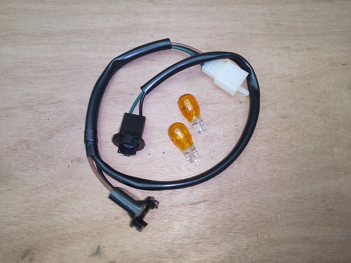 ■フロントウインカーハーネス オレンジ■ジョグ SA16J SA36J SA39J SA55J SA56J SA57J SA58J■拍卖