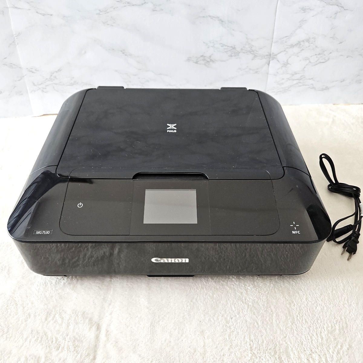 Canon インクジェットプリンター 複合機 PIXUS キャノン MG7530 通電のみ確認 インク切れです 動作未確認拍卖