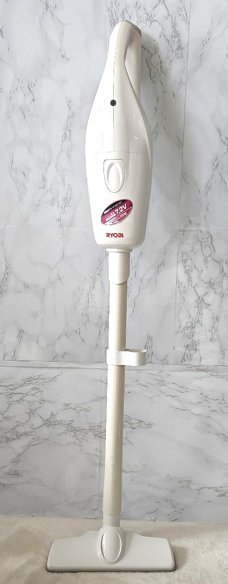 KYOCERA RYOBI 充電式クリーナー 紙パック式 BHC-720L 動作OK 充電器無し 隙間ノズル無し 充電池劣化具合不明拍卖