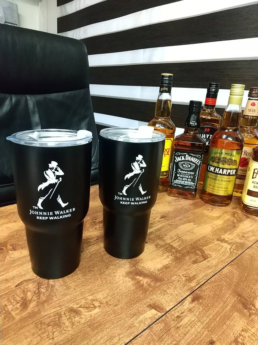 2個セット タンブラー 保温 冷温 ジョニーウォーカー マイボトル アウトドア 容器 拍卖