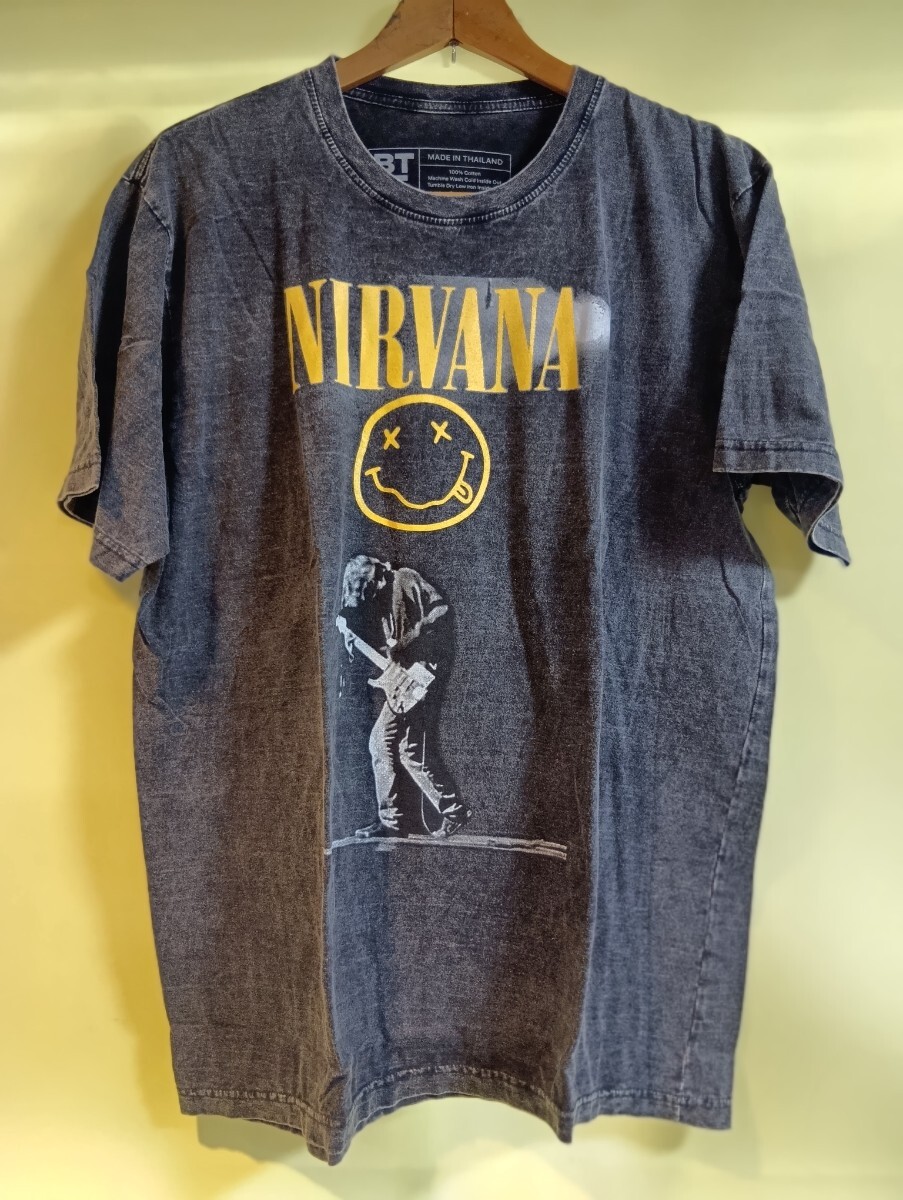 ニルヴァーナ カートコバーン バンド USA ロック 半袖Tシャツ ヴィンテージ拍卖