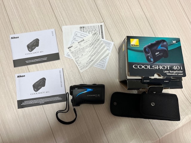 Nikon COOLSHOT 40i 高低差測定付 ゴルフ用レーザー距離計 中古品拍卖