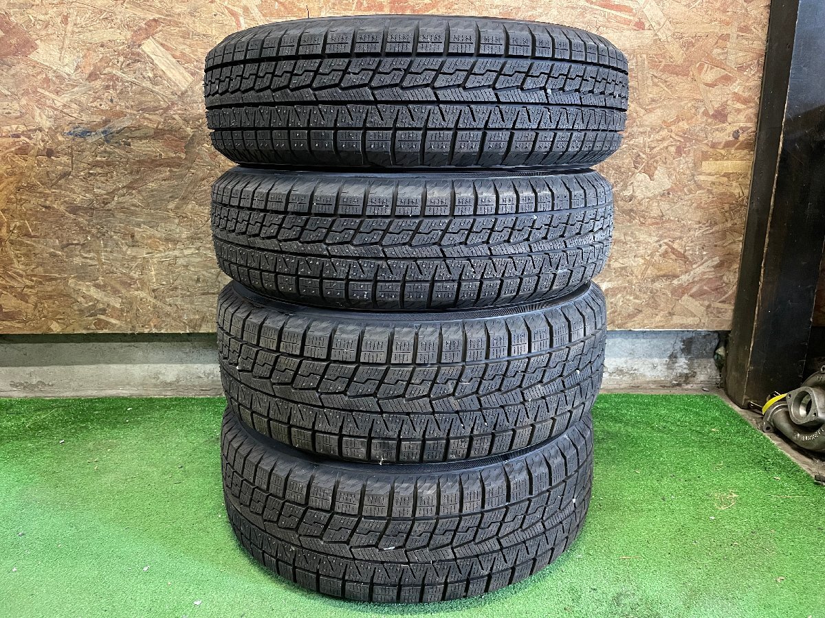 145/65R15 / 175/55R15 YOKOHAMA iceGUARD iG70 2021年製 2022年製 バリ山 イボ付き スタッドレスタイヤ 4本セット K29拍卖