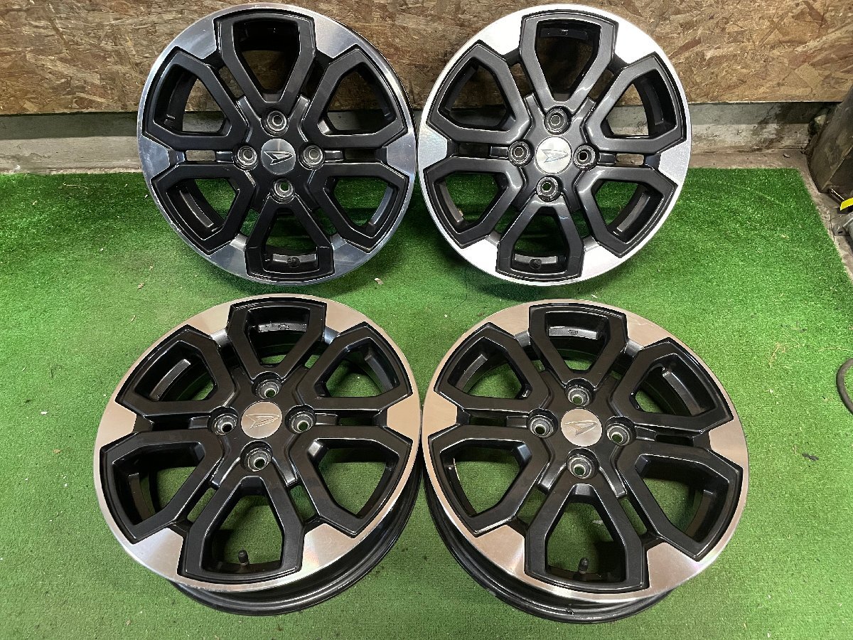 DAIHATSU ウェイク 純正 15インチ 4.5J +45 PCD100 4H ホイール 4本セット H31拍卖