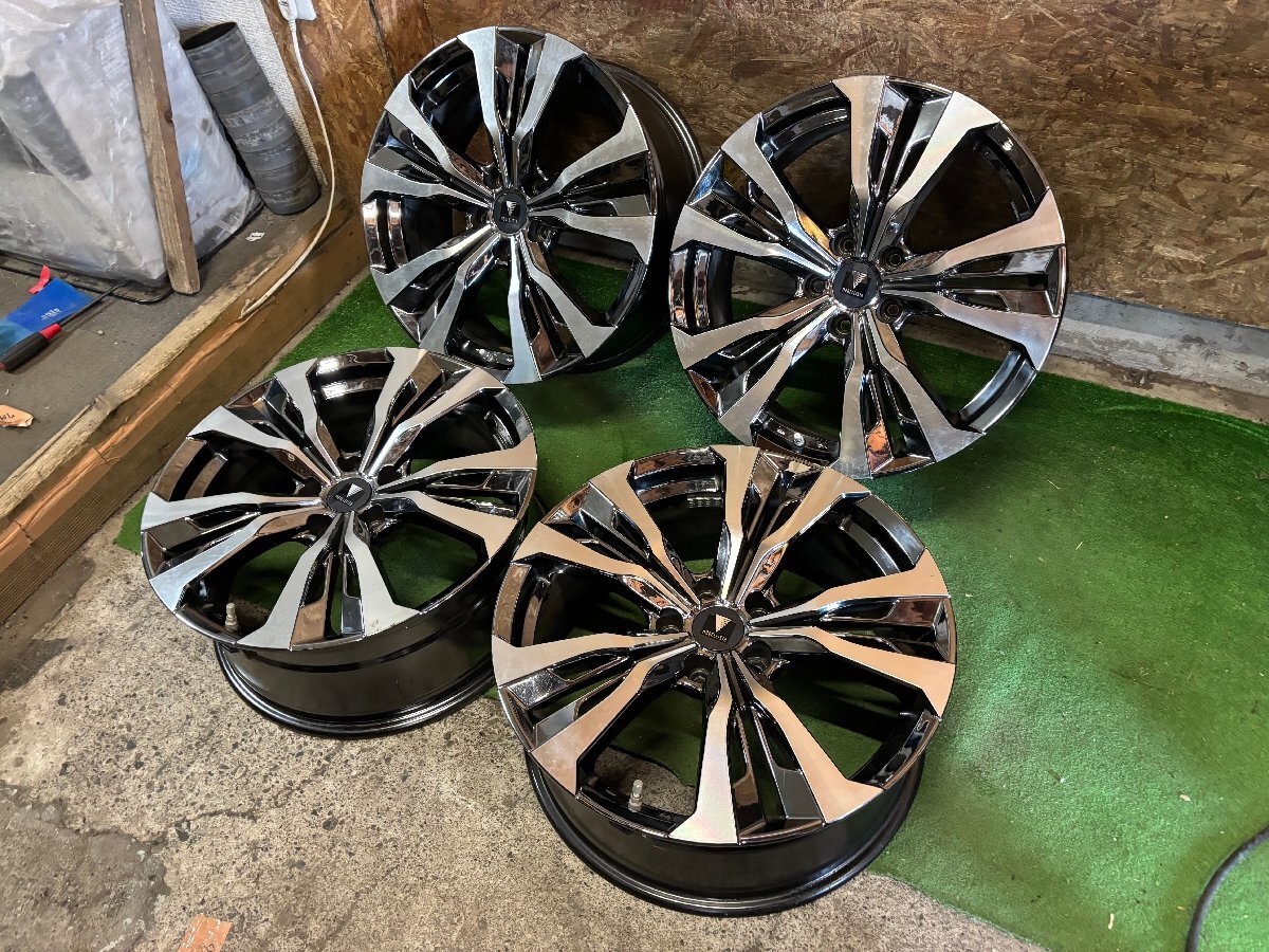 TOYOTA MODELLISTA WingDancerX 純正オプション 19インチ 8J +42 PCD114.3 5H ホイール 4本セット H63拍卖