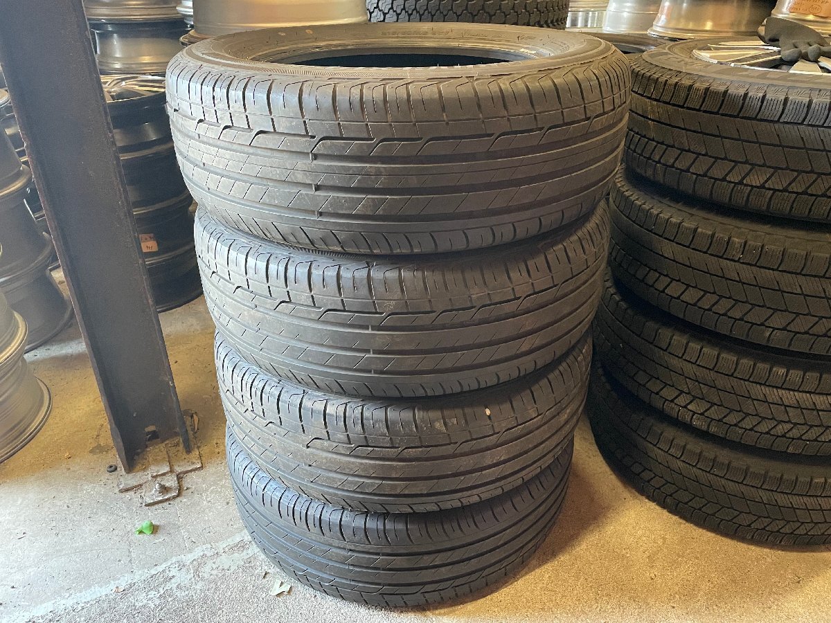 215/60R16 BRIDGESTONE TURANZA T001 2023年製 バリ山 夏タイヤ 4本セット H64拍卖