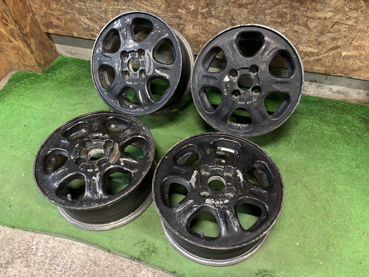 HONDA MAGNESIUM 純正 オプション 14インチ 5.5J +45 PCD100 4Hホイール 4本セット H5拍卖