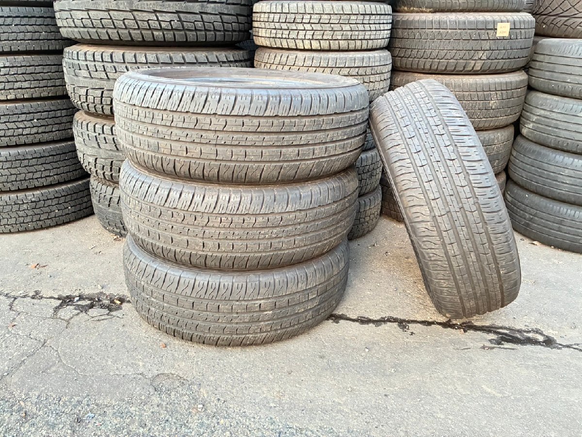 265/55R20 DUNLOP GRANDTREK PT5A 2024年製 バリ山 夏タイヤ 4本セット K3拍卖