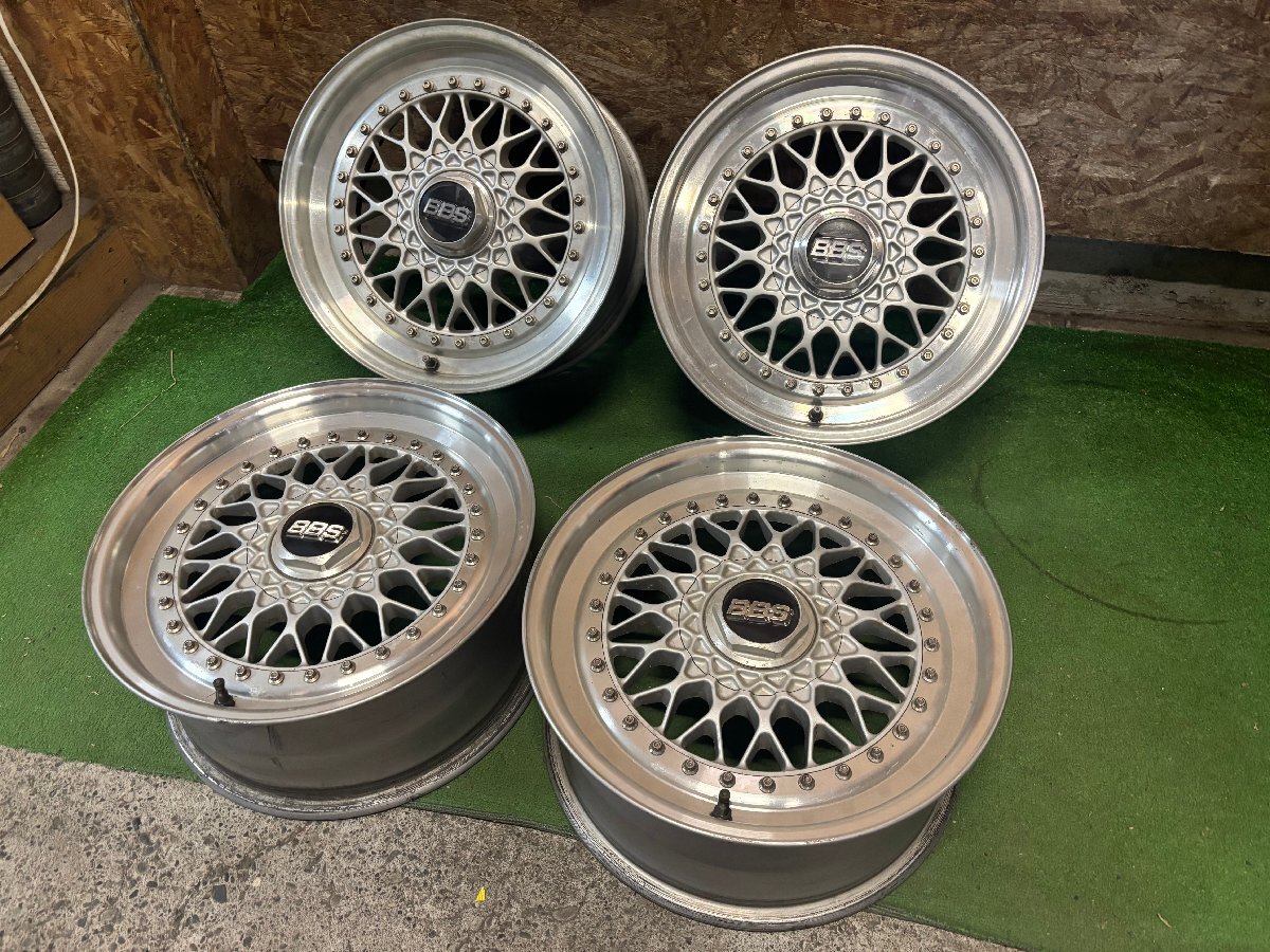 希少 激レア BBS RS003 16インチ 7J +25 PCD100 4H ホイール 4本セット H12拍卖