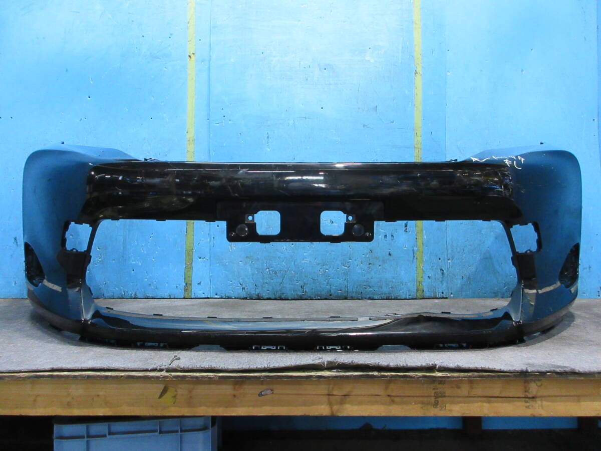 X TOYOTA ハリアー ZSU60 ZSU65 ASU60 ASU65 AVU60 フロントバンパー クロ 52119-48C60 中古拍卖