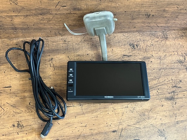 イチコー カラーバックモニター ST-900 動作OK トラック/バス/業務用 ICHIKOH 市光 バックカメラ用 ☆拍卖