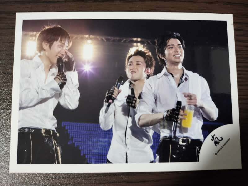 嵐3人のコンサートの貴重なフォト2枚セット 009-2拍卖