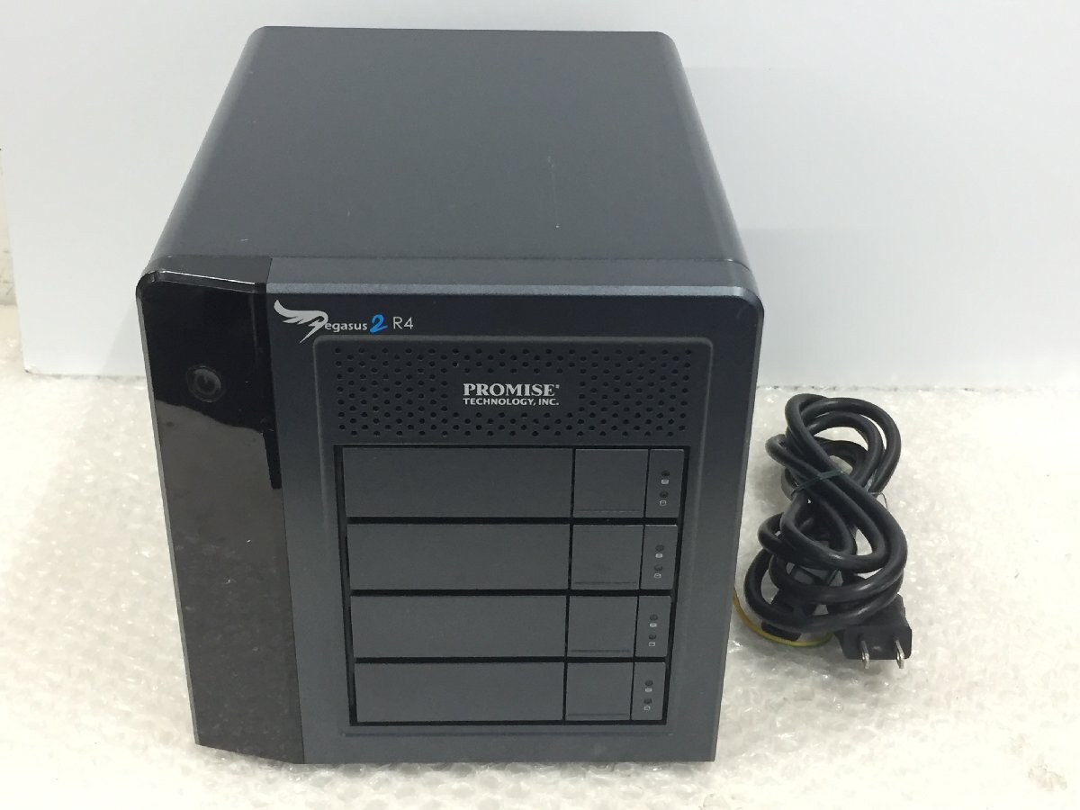 PROMISE TECHNOLOGY Pegasus2 R4 HDD無 NAS ネットワーク ケースのみ 現状品 (管2FC6-S)拍卖