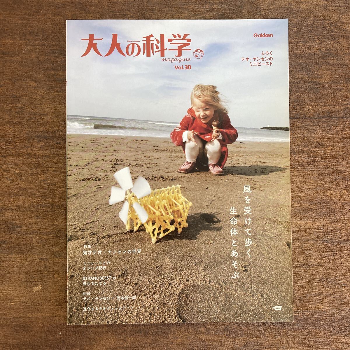 大人の科学マガジン Vol.30 付録なし テオ・ヤンセン拍卖