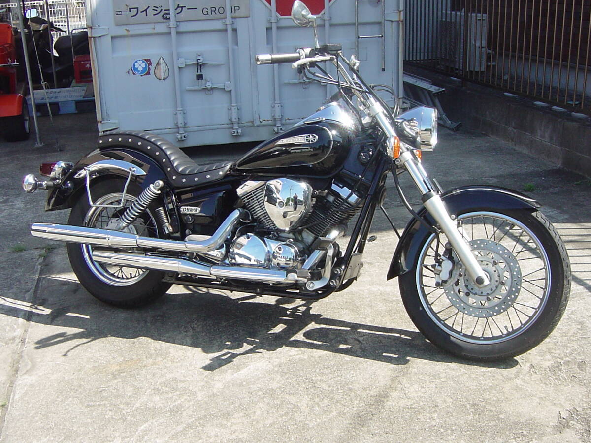 ドラックスター250・ドラスタ・アメリカン・実動・程度良し・格安・綺麗・人気・現車確認OK・茨城県から・全国配送・売り切り拍卖