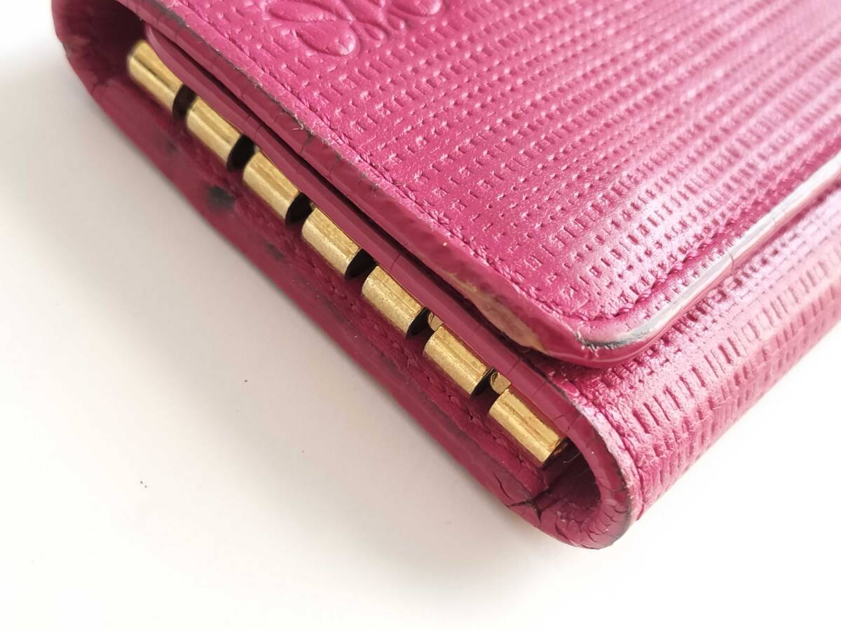 LOEWE(ロエベ) キーケース ピンク拍卖