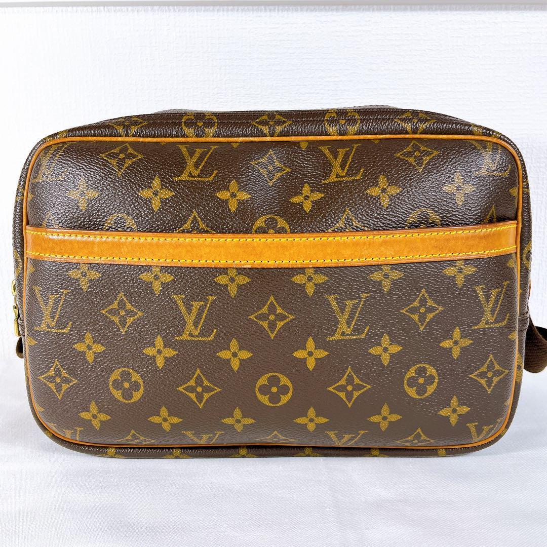良品 Louis Vuitton リポーターPM モノグラム ショルダーバッグ拍卖