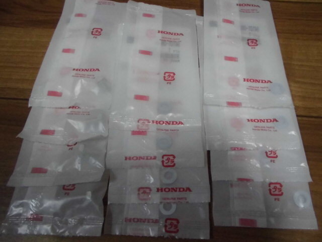 ホンダ純正 ダックス 50 70 フロント・リヤ ホイールリム 取り付けボルト・ナット・ワッシャ ST50 ST70 拍卖