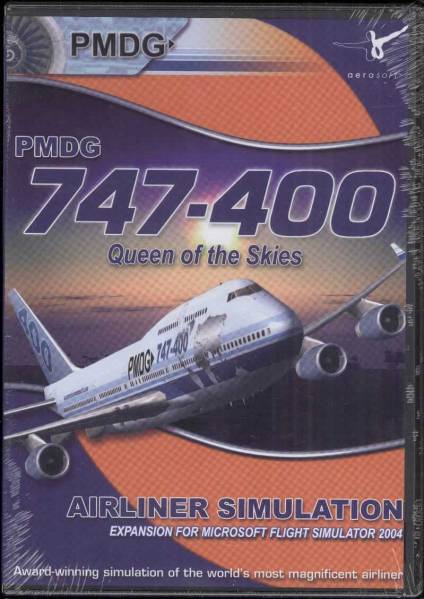 新品 PMDG 747-400 Flight Simulator 2004アドオンソフト拍卖