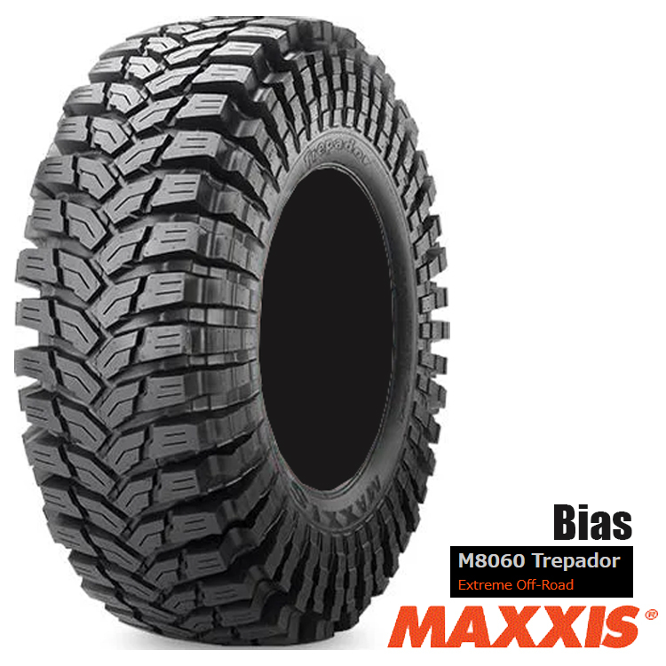 送料無料 マキシス 夏 タイヤ 【4本セット 新品】 MAXXIS M8060 Trepador (バイアス) M8060 トレパドール 35x12.5-15 8PR拍卖