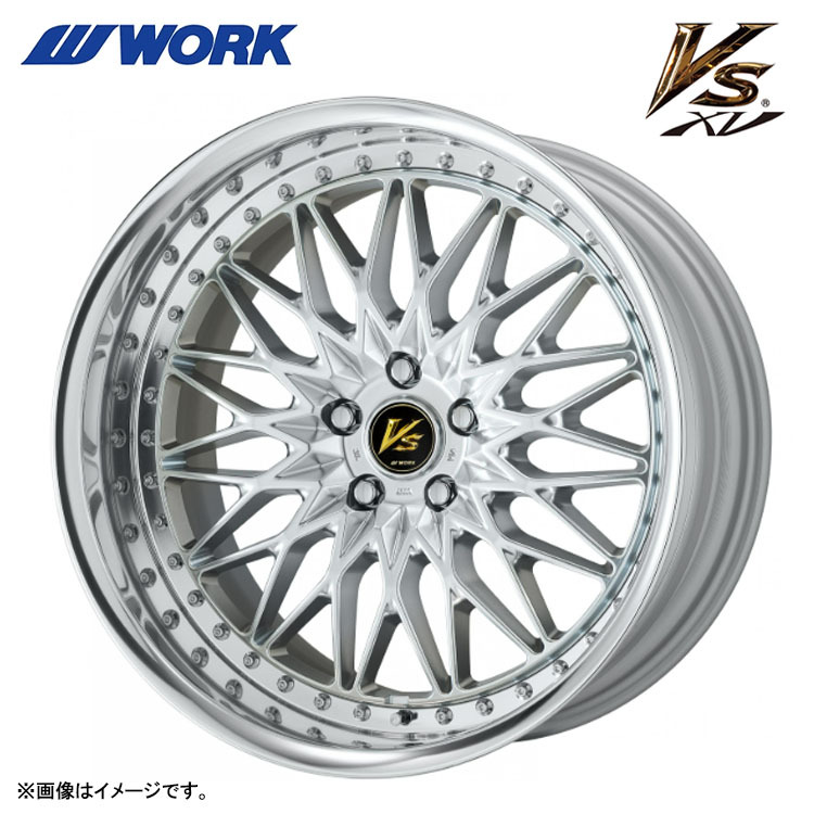送料無料 ワーク WORK VS XV FULL REVERSE DEEP RIM Odisk 11J-19 +8 5H-100 (19インチ) 5H100 11J+8【2本セット 新品】拍卖