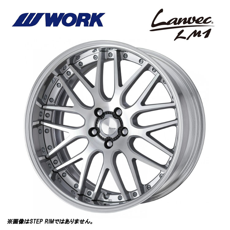送料無料 ワーク WORK Lanvec LM1 STEP RIM DEEP RIM Odisk 11J-19 +85~-18 5H-100 (19インチ) 5H100 11J+85~-18【2本セット 新品】拍卖