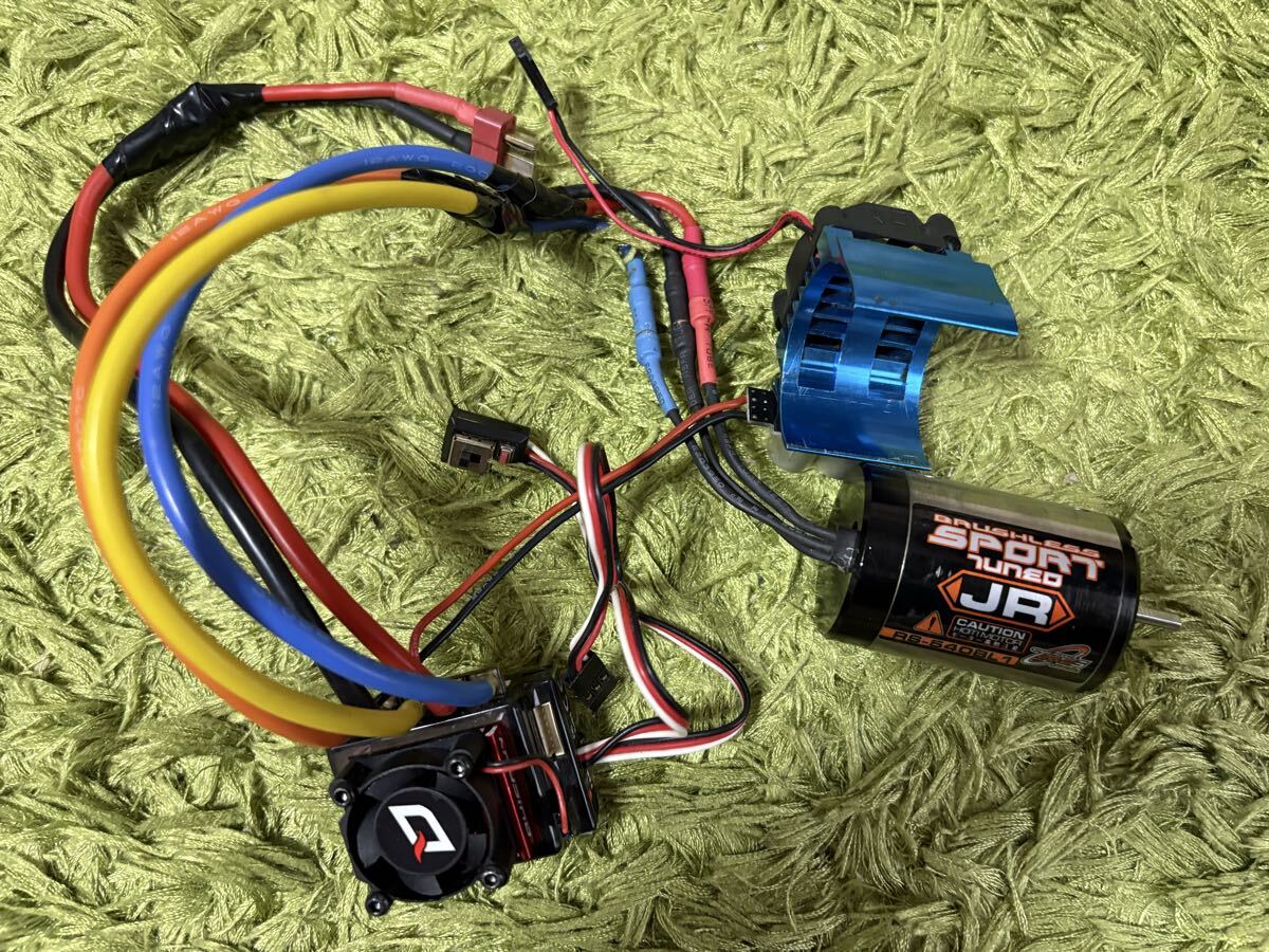 ラジコン RC ブラシレスアンプ QUIC RUN 10BL120 クイックラン ブラシレスモーター JR RS-540BL1 スピードパッション SPEED PASSION拍卖