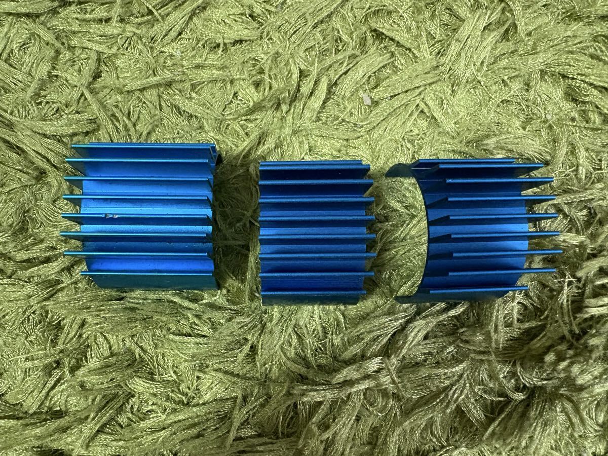 ラジコン RC ヒートシンク モーターヒートシンク 青 拍卖