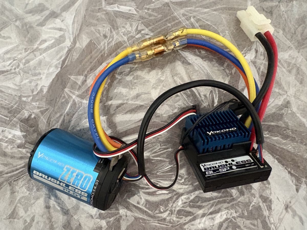 ラジコン RC ブラシレスアンプ BL-SP ブラシレスモーター ZERO 14.5T ヨコモ yokomo 拍卖
